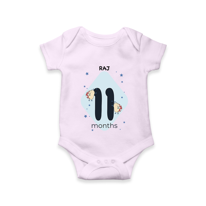 Commemorate This Special Moment With Our Bespoke Baby Romper, Perfect For 11-Month Celebration - LILAC - 0 - 3 Months Old (Chest 16")