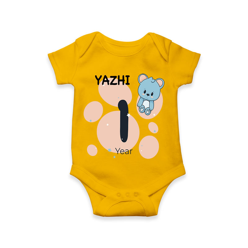 Commemorate your little one's 1st Year with a customised romper