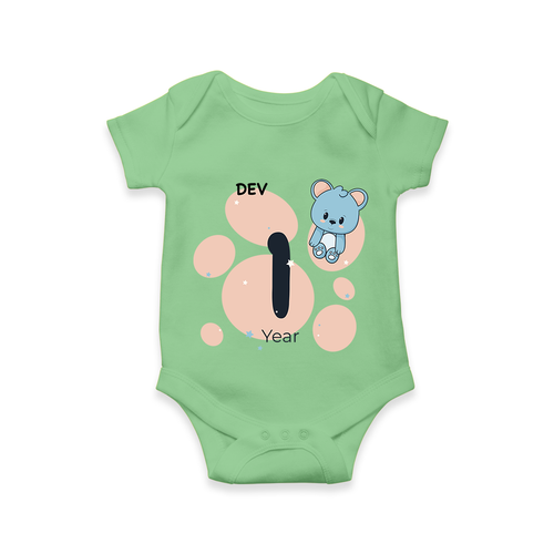 Commemorate This Special Moment With Our Bespoke Baby Romper, Perfect For 1-Year Birthday Celebration