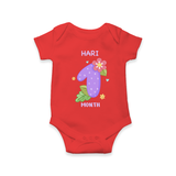 Memorialize your little one's First month with a personalized romper/onesie