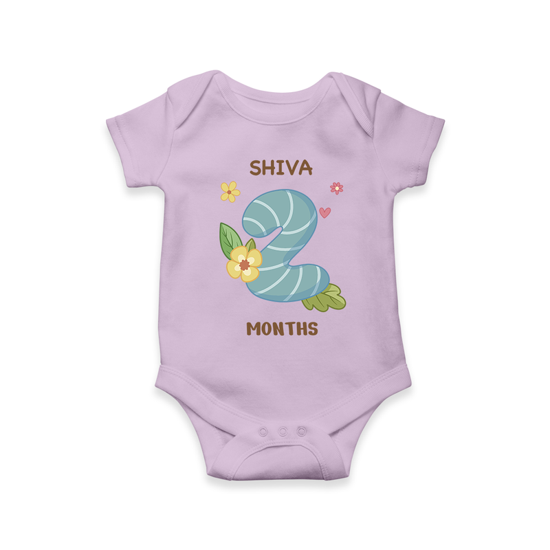 Memorialize your little one's Second month with a personalized romper/onesie