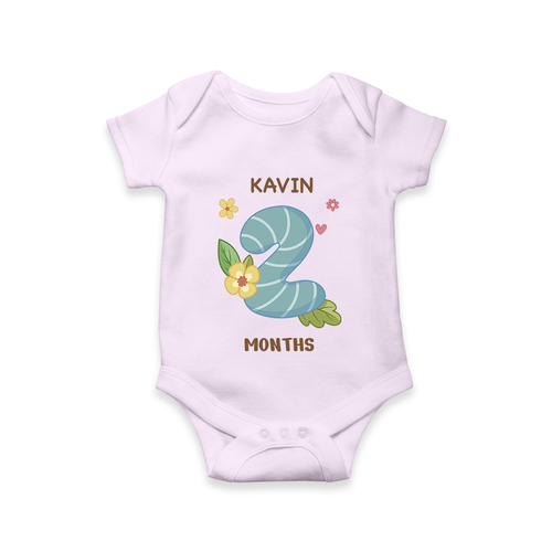 Dress Your Little One In Our Enchanting Customized Baby Romper For Their 2-Month Celebration