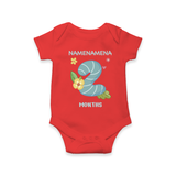 Memorialize your little one's Second month with a personalized romper/onesie