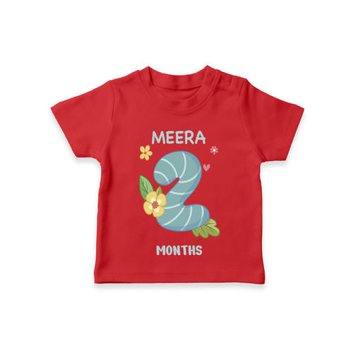 Memorialize your little one's Second month with a personalized kids T-shirts