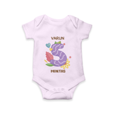 Dress Your Little One In Our Enchanting Customized Baby Romper For Their 5-Month Celebration - LILAC - 0 - 3 Months Old (Chest 16")