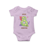 Memorialize your little one's Eighth month with a personalized romper/onesie