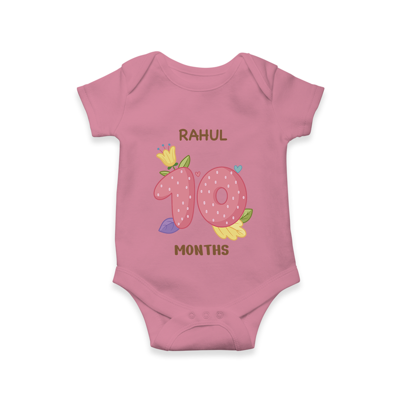 Dress Your Little One In Our Enchanting Customized Baby Romper For Their 10-Month Celebration - ONION - 0 - 3 Months Old (Chest 16")