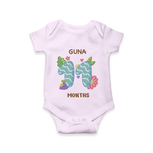 12-Month Baby Milestone Romper Pack