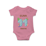 Celebrate Baby's 11th Month | Custom Romper/Onesie | Premium Cotton - ONION - New Born (Chest 14")