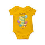 Memorialize your little one's First Year with a personalized romper/onesie
