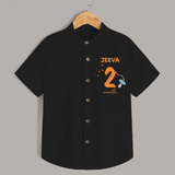 2 Month Old Baby Clothing | Custom Shirt Design | Ideal for Gifting - BLACK - 0 - 6 Months Old (Chest 23")