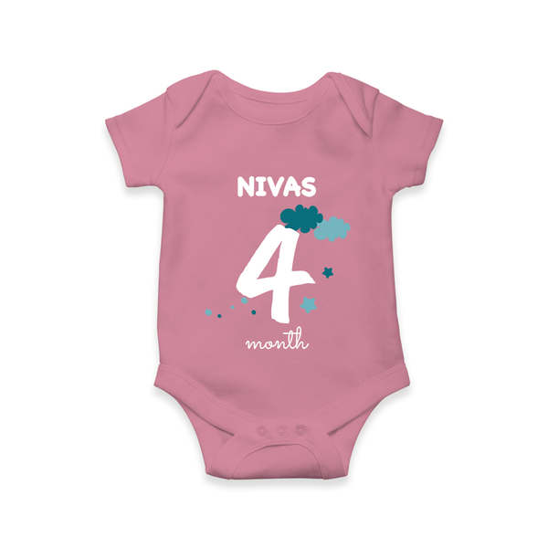 4 Month Old Baby Clothing | Custom Romper/Onesie Design | Ideal for Gifting - ONION - New Born (Chest 14")