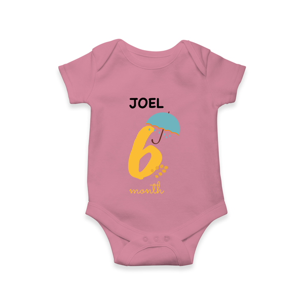 6 Month Old Baby Clothing | Custom Romper/Onesie Design | Ideal for Gifting - ONION - New Born (Chest 14")