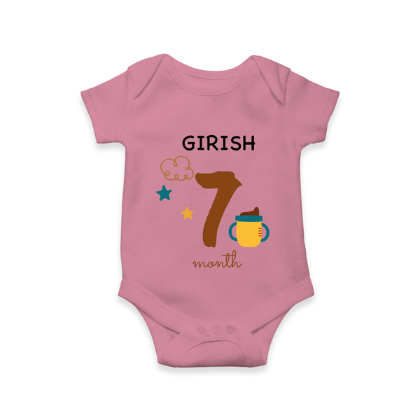 7 Month Old Baby Clothing | Custom Romper/Onesie Design | Ideal for Gifting - ONION - New Born (Chest 14")