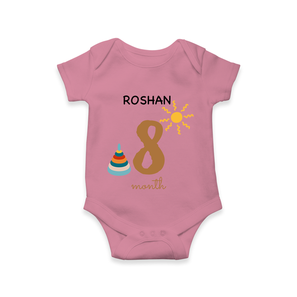 8 Month Old Baby Clothing | Custom Romper/Onesie Design | Ideal for Gifting - ONION - New Born (Chest 14")