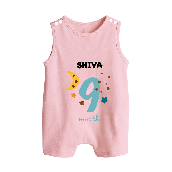 9 Month Old Baby Clothing | Custom Romper Suit/ Sleeveless Romper Design | Ideal for Gifting - BABY PINK - 0 - 5 Months Old (Chest 18")
