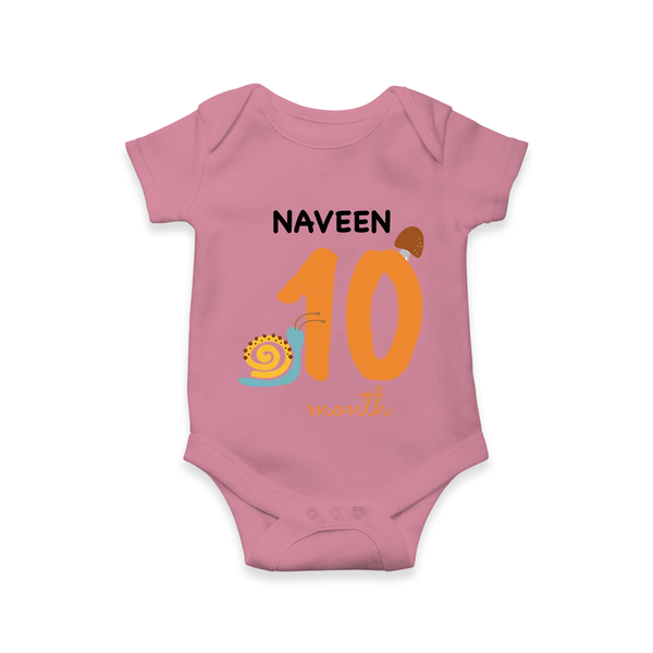 10 Month Old Baby Clothing | Custom Romper/Onesie Design | Ideal for Gifting - ONION - New Born (Chest 14")