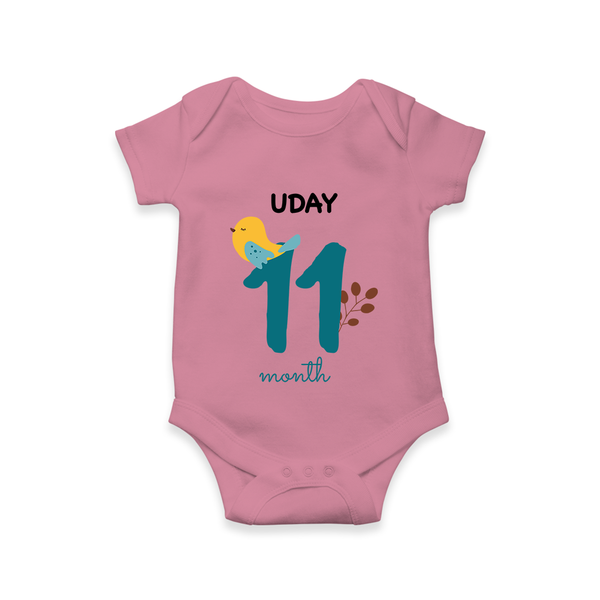 11 Month Old Baby Clothing | Custom Romper/Onesie Design | Ideal for Gifting - ONION - New Born (Chest 14")