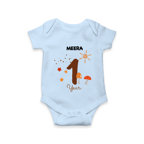 Celebrate Your Baby's First year Birthday With Our Uniquely Customized Baby Romper, Designed For Precious Moments