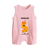 Celebrate Your Baby's 5-Month Journey With Our Beautifully Customized Baby Romper Suit, Perfect For Capturing Magical Memories - BABY PINK - 0 - 5 Months Old (Chest 18")