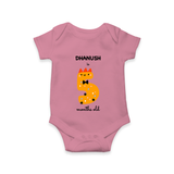 Celebrate Your Baby's 5-Month Journey With Our Beautifully Customized Baby Romper, Perfect For Capturing Magical Memories - ONION - 0 - 3 Months Old (Chest 16")