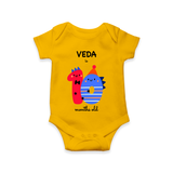 Celebrate The Tenth Month Birthday Custom Romper, Featuring with your Baby's name