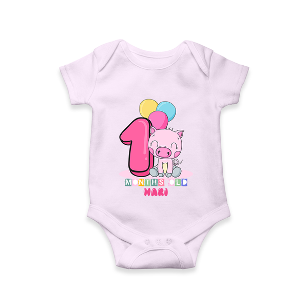 "12-Month Milestone Baby Romper Pack"