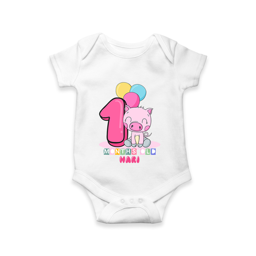 Make Your Baby's 1st Month Extra Special With Our Customized Baby Romper