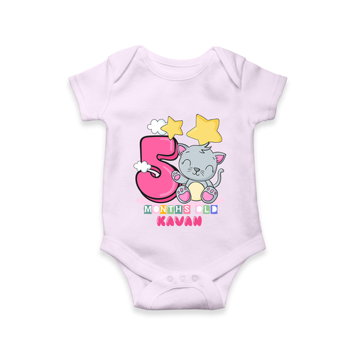 Make Your Baby's 5th Month Extra Special With Our Customized Baby Romper