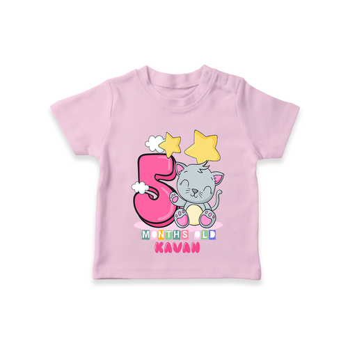 Celebrate The Fifth Month Birthday Customised T-Shirt