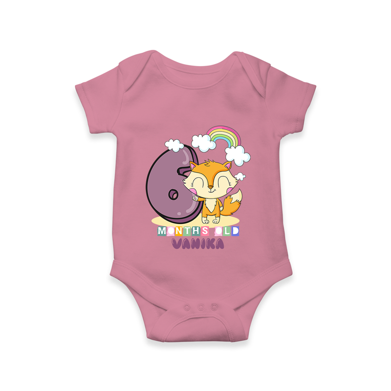 Make Your BabyÕs 6th Month Extra Special With Our Customized Baby Romper - ONION - 0 - 3 Months Old (Chest 16")