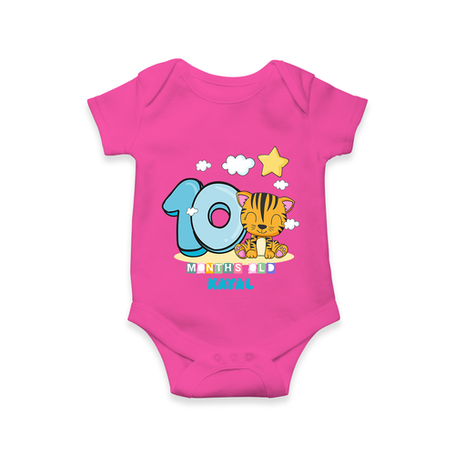 Make Your Baby's 10th Month Extra Special With Our Customized Baby Romper