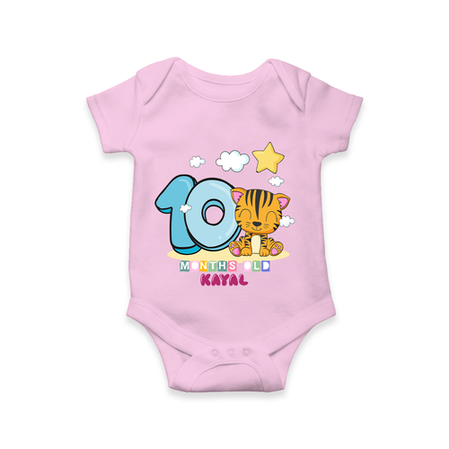 Celebrate The Tenth Month Birthday Customised Romper