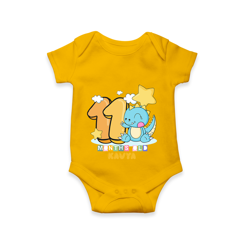 Celebrate TheEleventh Month Birthday Customised Romper