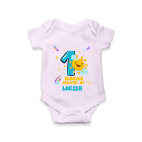 Mark Your BabyÕs 1-Month Celebration With Our Customized Baby Romper, Made For Joyful Celebrations - LILAC - 0 - 3 Months Old (Chest 16")