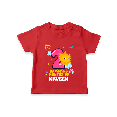 2nd Month Baby Outfit | Personalized T-Shirt for Newborn | Milestone Gift Idea