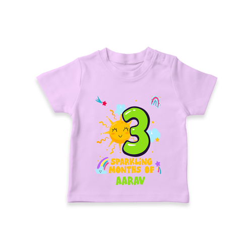 Celebrate The 3rd Month Birthday with Personalized T-Shirt