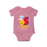 Mark Your BabyÕs 6-Month Celebration With Our Customized Baby Romper, Made For Joyful Celebrations - ONION - 0 - 3 Months Old (Chest 16")