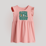 First Birthday Stat Baby Frock | Custom Baby Frock for Your Baby's Milestone - BABY PINK - 0 - 3 Months Old (Chest 17")
