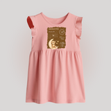 My Birth Stats Baby Frock | Custom Baby Frock with Baby's Birth Info - BABY PINK - 0 - 3 Months Old (Chest 17")
