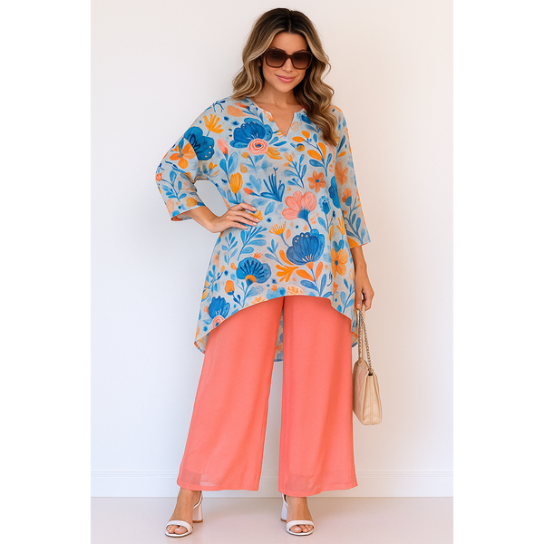 Short Georgette Coord