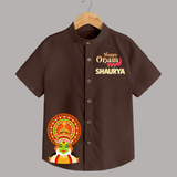 Happy Onam Mini Kathakali Personalized Shirt