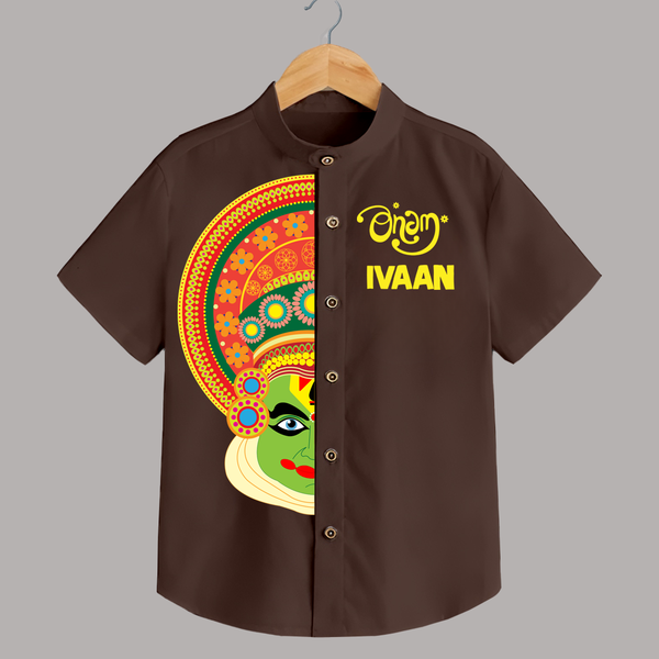 Onam Kathakali Peek Personalized Shirt