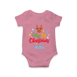 My 1st Christmas - Customized Christmas Themed Romper For Babies - ONION - 0 - 3 Months Old (Chest 16")