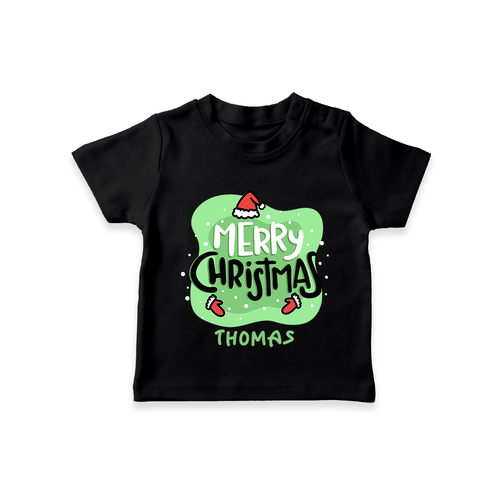 Merry Christmas & Winter Wonders - Customized Christmas Themed T-Shirt For Kids