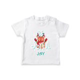 Be Joyful T-Shirt | Custom Baby T-Shirt for Christmas Celebration - WHITE - 0-5 Months Old (Chest 17")