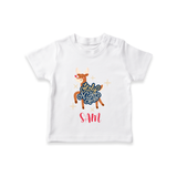 Jolly Night T-Shirt | Personalized Baby Holiday Outfit - WHITE - 0-5 Months Old (Chest 17")
