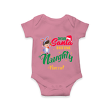 Dear Santa Define Naughty - Customized Christmas Themed Romper For Babies - ONION - 0 - 3 Months Old (Chest 16")