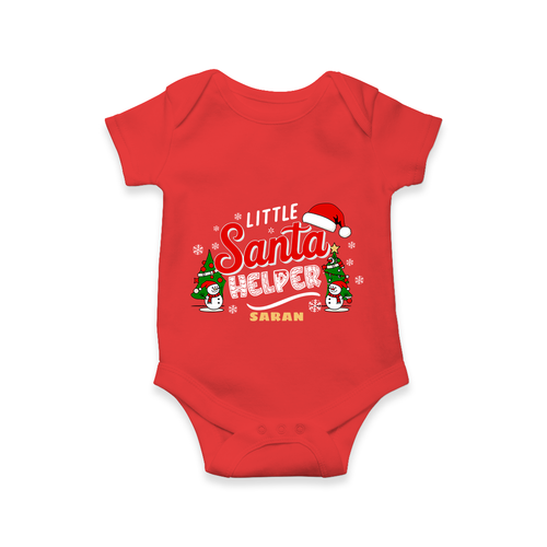 Little Santa Helper |Custom Baby Romper