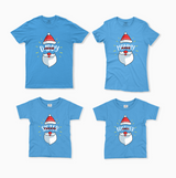 Christmas Santa Themed Family Combo T-Shirt